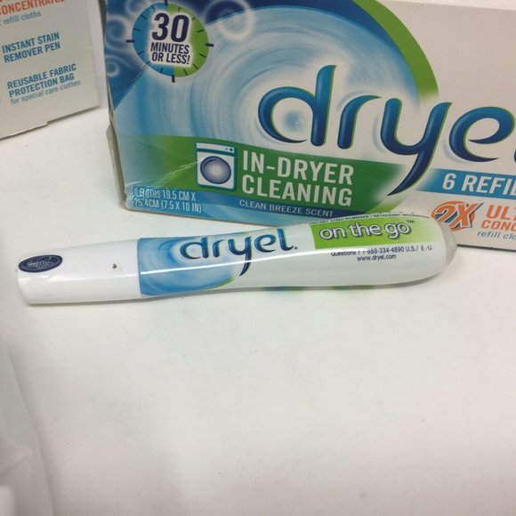 Dryel In-Dryer Cleaning Starter Kit Breezy Clean - Picture 3 of 4